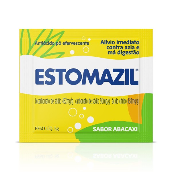 Encontraproduto.com.br - Estomazil Sabor Abacaxi 1 envelope de 5g