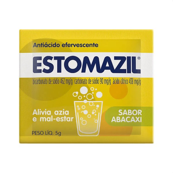 Encontraproduto.com.br - Estomazil Sabor Abacaxi 1 envelope de 5g