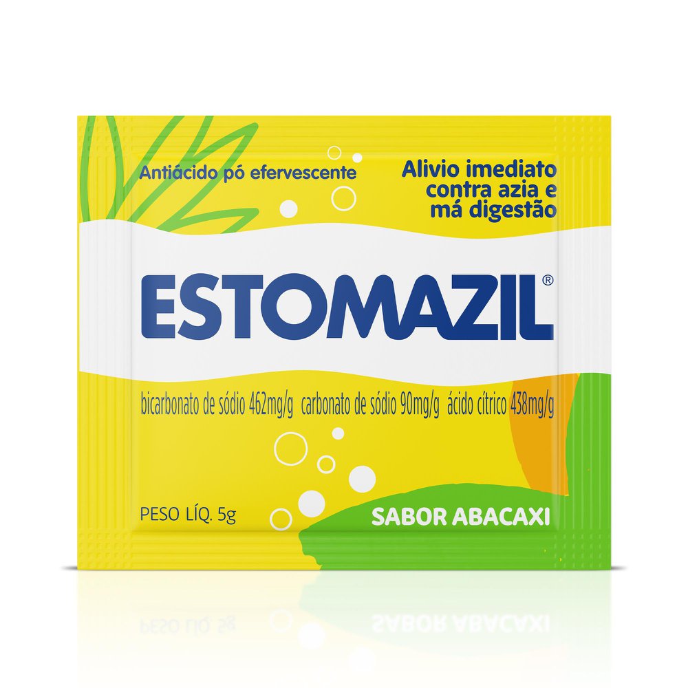 Encontraproduto.com.br - Estomazil Sabor Abacaxi 1 envelope de 5g