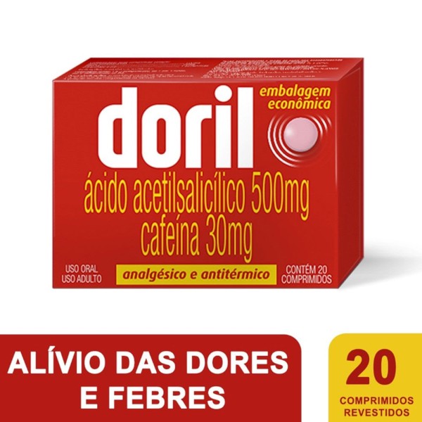 Doril Caixa 20 Comprimidos