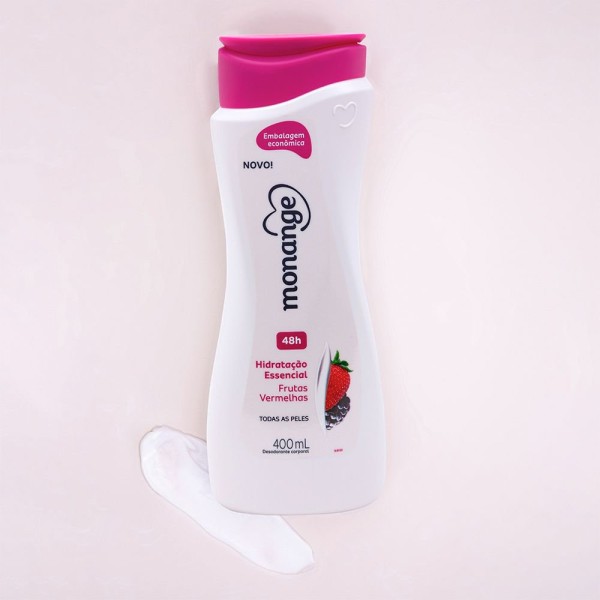 Encontraproduto.com.br - Hidratante Monange Frutas Vermelho 400Ml - Monange