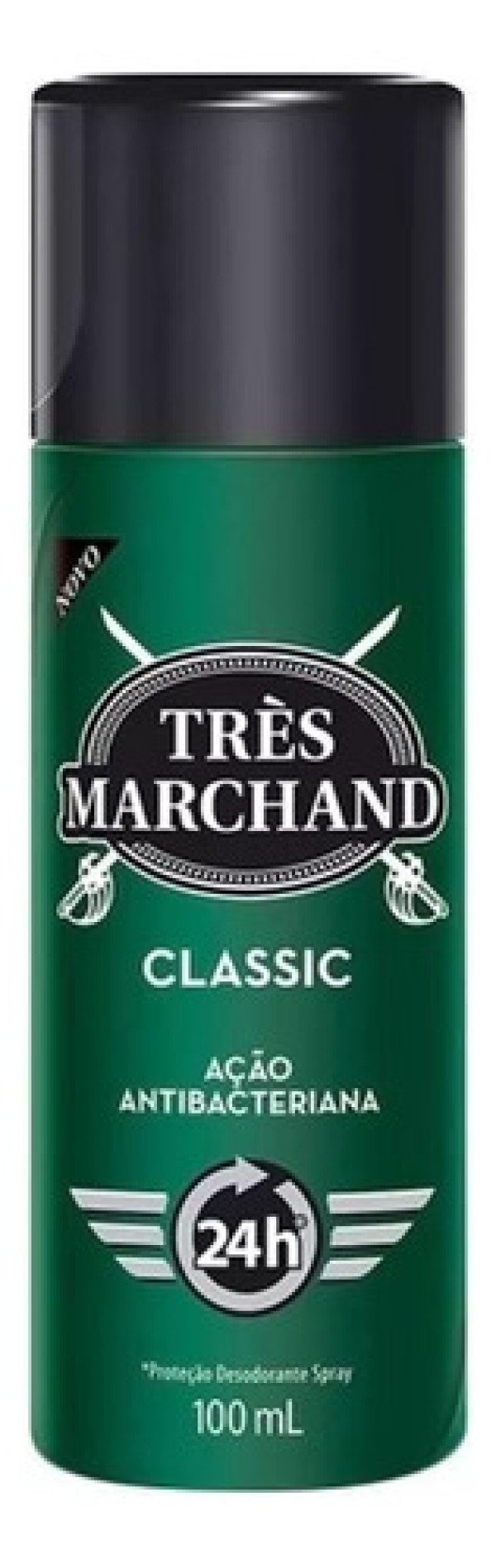 Encontraproduto.com.br - Desodorante Très Marchand Black Aerossol 150ml