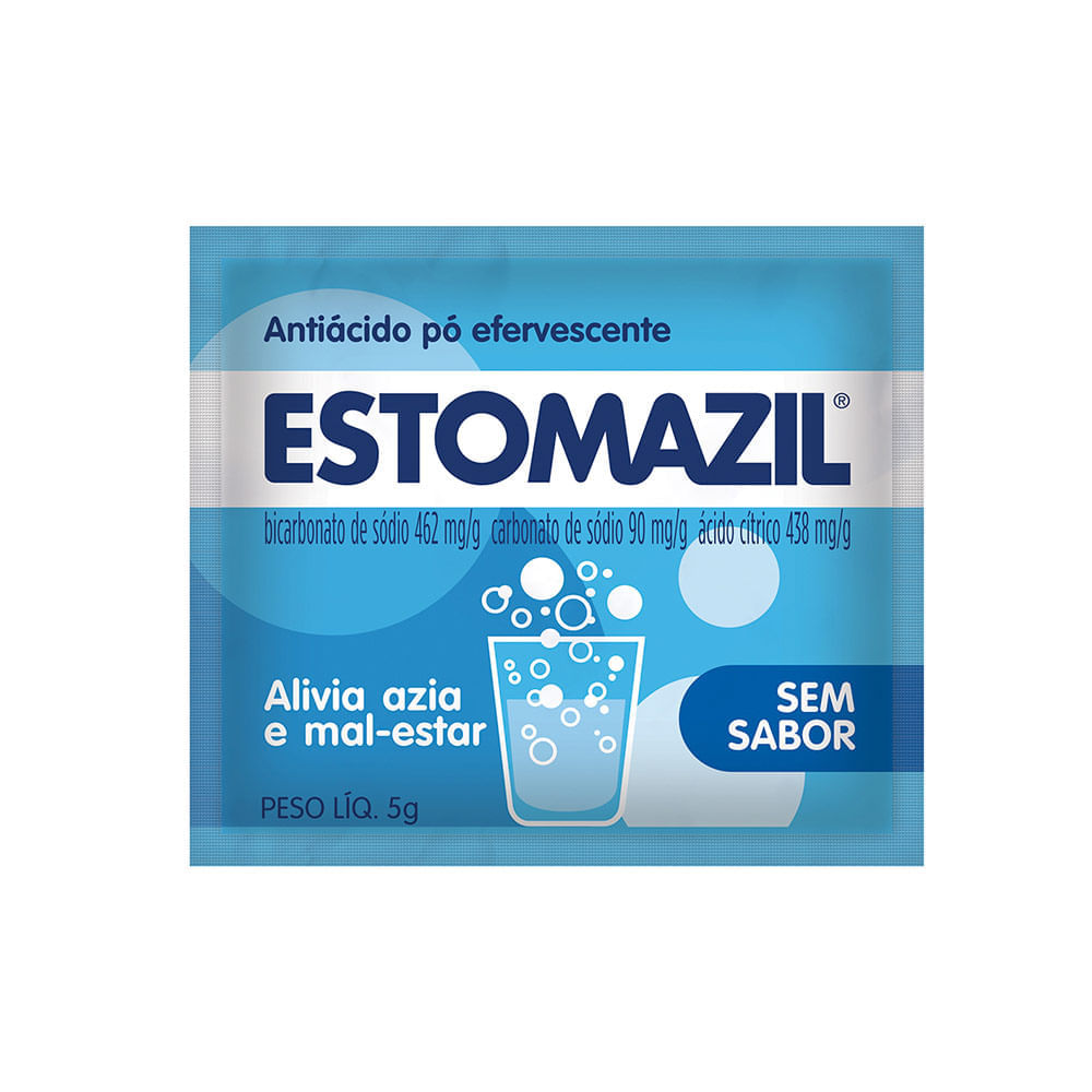 Encontraproduto.com.br - Estomazil Pó Efervescente Sem Sabor Sachê 5g