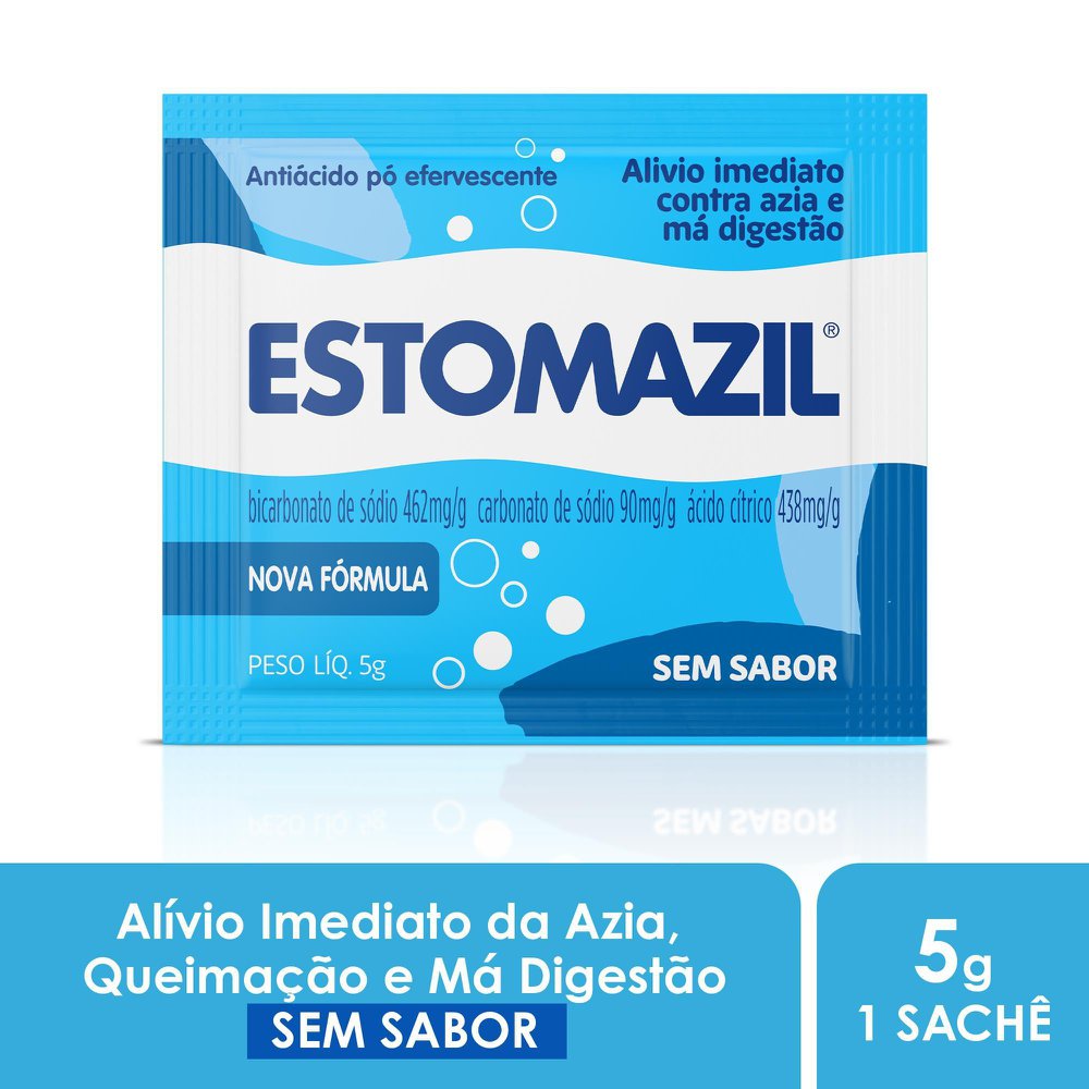 Encontraproduto.com.br - Estomazil Pó Efervescente Sem Sabor Sachê 5g
