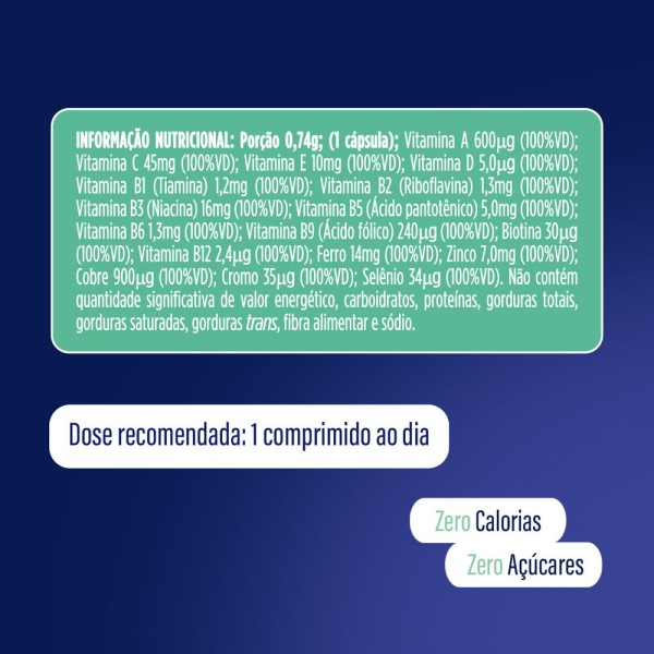Encontraproduto.com.br - Vitaminas Neo Química Cabelos e Unhas c/60 Cápsulas