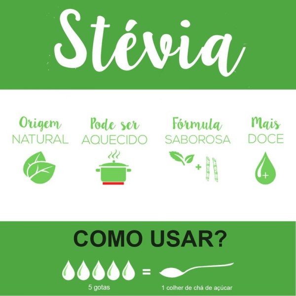 Encontraproduto.com.br - Kit Zero Cal Stevia 80Ml 50% Desconto na 2 unidade
