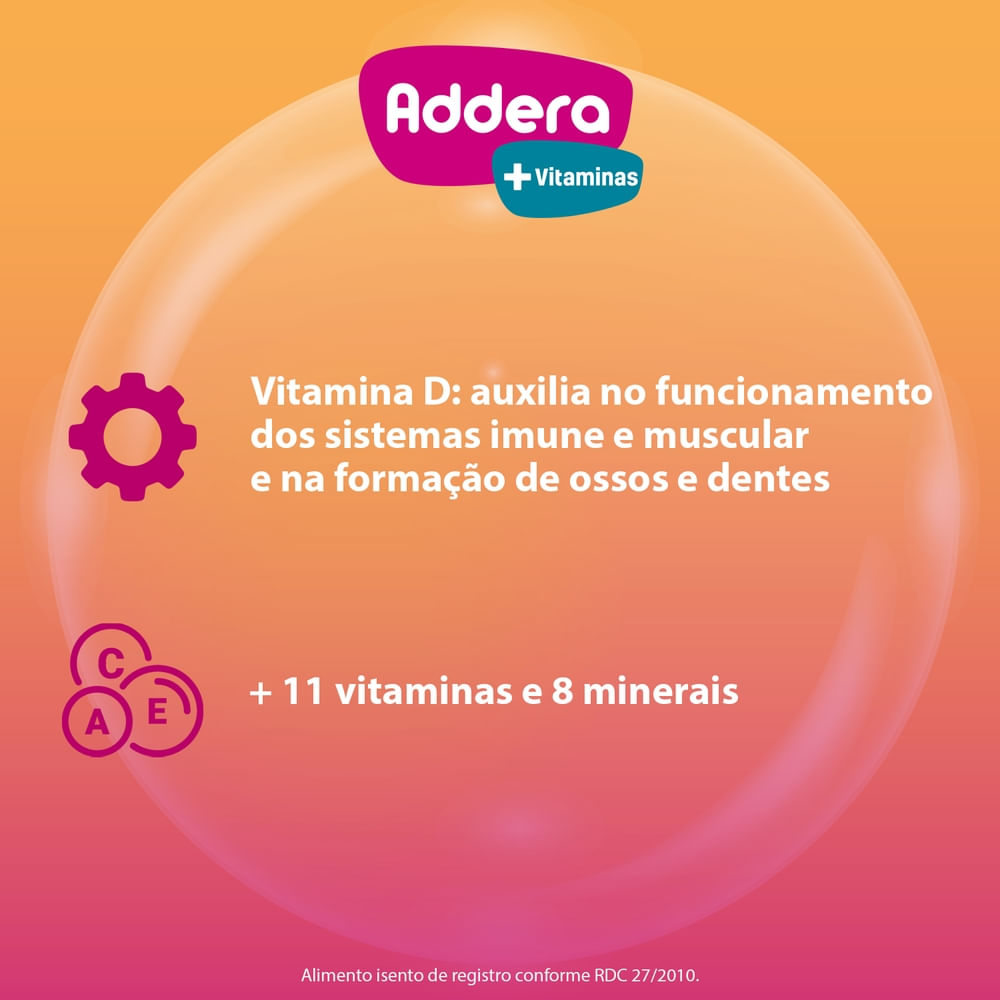 Encontraproduto.com.br - Vitamina D Addera +Vitaminas 1.000UI com 90 Comprimidos