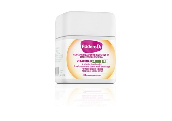 Encontraproduto.com.br - Addera D3 2.000UI 30 Comprimidos