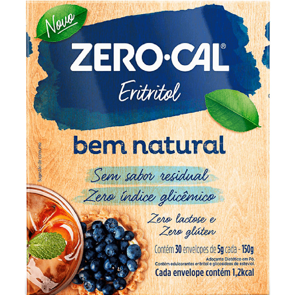 Encontraproduto.com.br - Zero Cal Adoçante Eritritol Po Hypera Pharma 30x150g