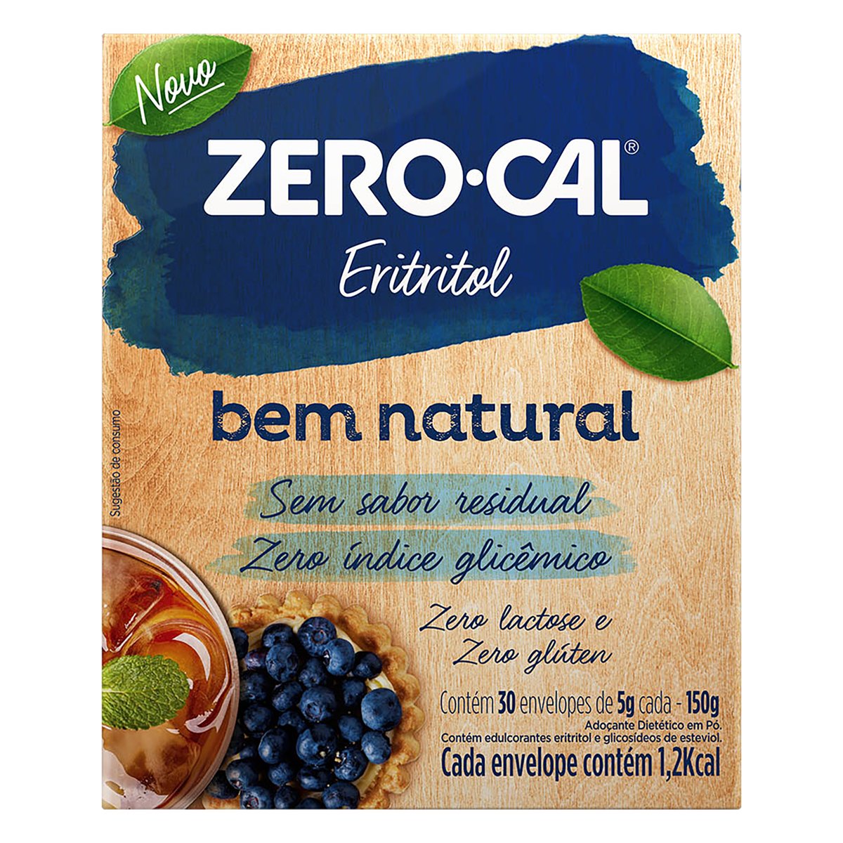 Encontraproduto.com.br - Zero Cal Adoçante Eritritol Po Hypera Pharma 30x150g