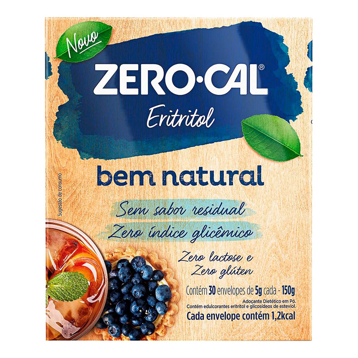 Encontraproduto.com.br - Zero Cal Adoçante Eritritol Po Hypera Pharma 30x150g
