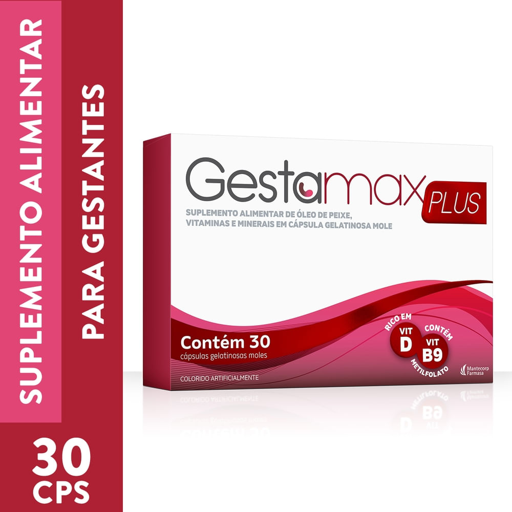 Encontraproduto.com.br - Gestamax Plus c/30 Cápsulas