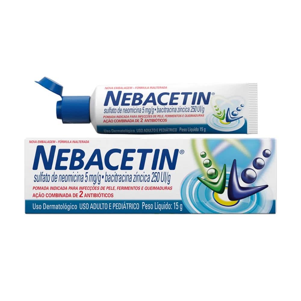 Nebacetin Pomada 15g