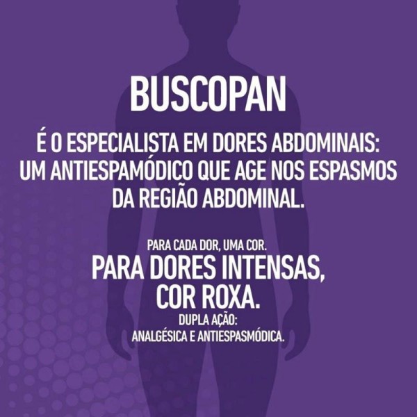 Encontraproduto.com.br - Analgésico e Antiespasmódico Buscopan Composto 10mg + 250mg 4 Comprimidos Revestido