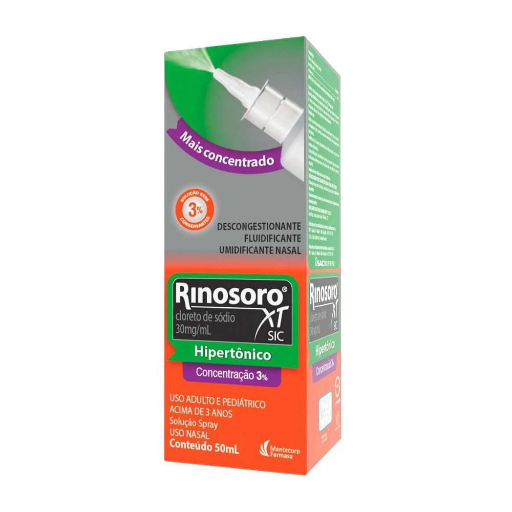 Rinosoro Sic Xt 3% 50ml