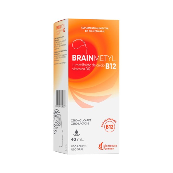 Encontraproduto.com.br - Brainmetyl B12 40ml Solucao Oral