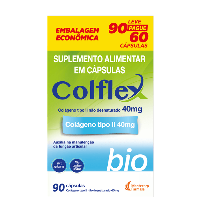 Encontraproduto.com.br - Colflex Bio Leve90pague60 Capsulas 40mg Especial