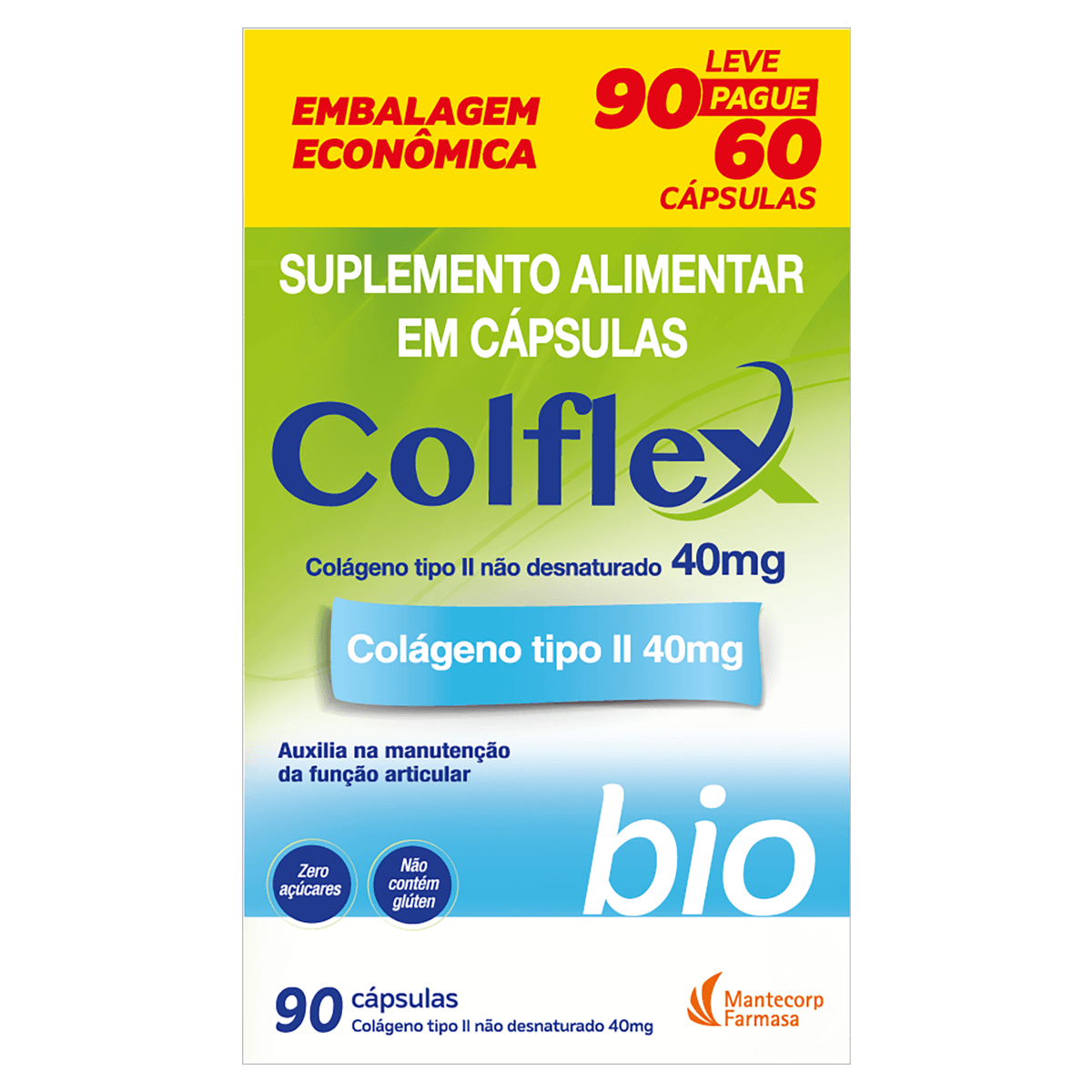 Encontraproduto.com.br - Colflex Bio Leve90pague60 Capsulas 40mg Especial