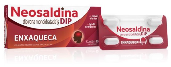 Encontraproduto.com.br - Neosaldina Dip com 4 Comprimidos Hypera