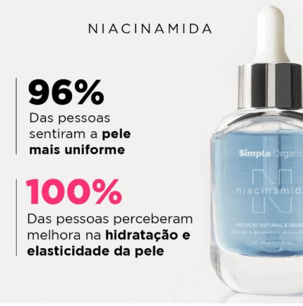 Encontraproduto.com.br - Solução Niacinamida Simple Organic 30ml