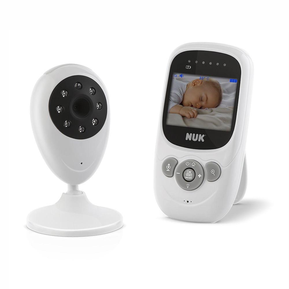 Encontraproduto.com.br - Baba Eletronica Com Video Bebê Criança Vigilancia Visão Noturna Nuk Digital