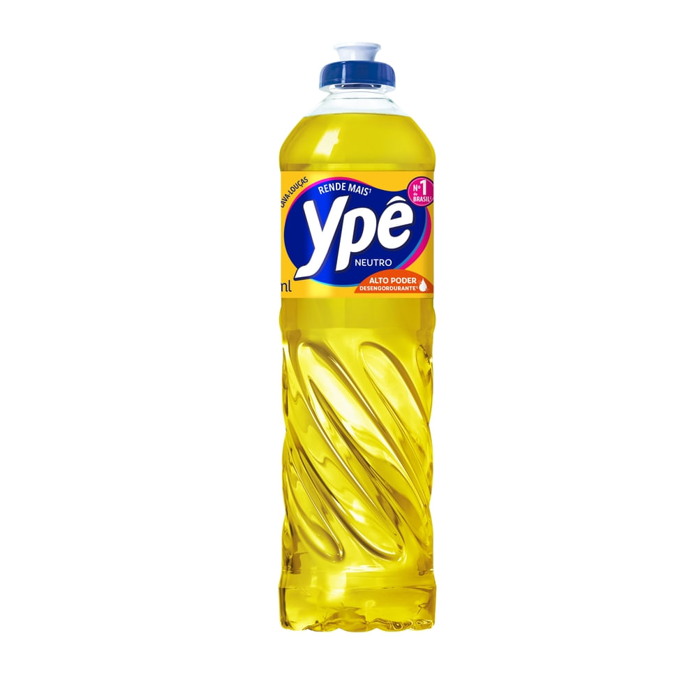 Encontraproduto.com.br - DETERGENTE LIQUIDO YPE NEUTRO 500ML