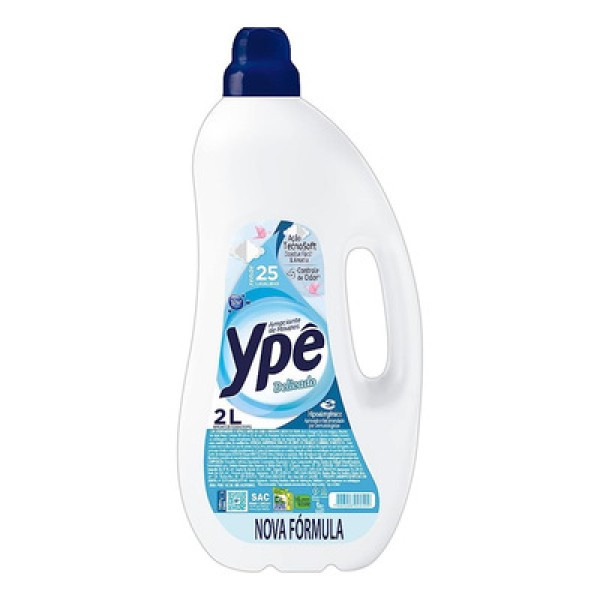 Encontraproduto.com.br - Amaciante de Roupas Ypê Delicado Frasco com 2L