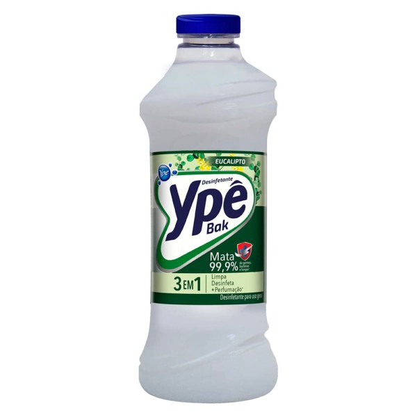 Encontraproduto.com.br - Desinfetante Bak Ypê Eucalipto Frasco com 500ml
