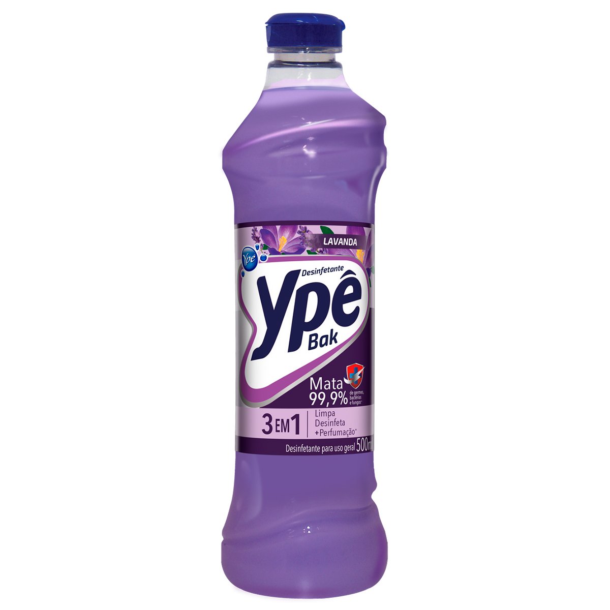 Encontraproduto.com.br - Desinfetante Bak Ypê Lavanda Frasco com 500ml