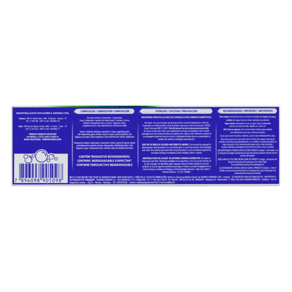 Encontraproduto.com.br - Detergente em Pó Ypê Power ACT Caixeta com 1,6kg