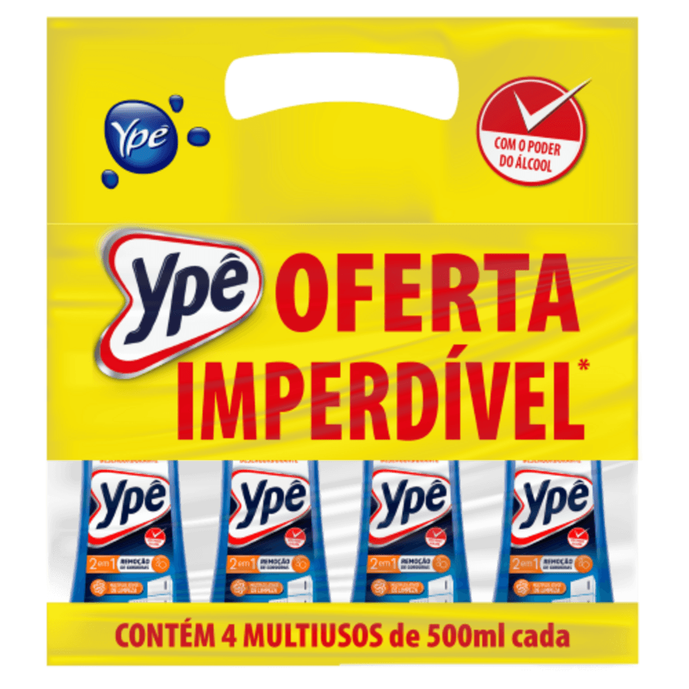 Encontraproduto.com.br - Limpador Ypê Multiuso com 4 500ml