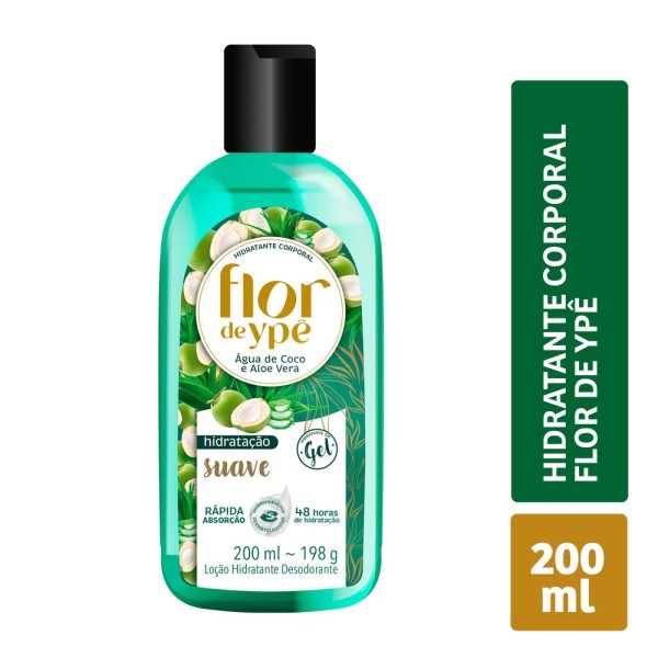 Encontraproduto.com.br - Hidratante Desodorante Flor De Ypê Água De Coco E Aloe Vera 200ml