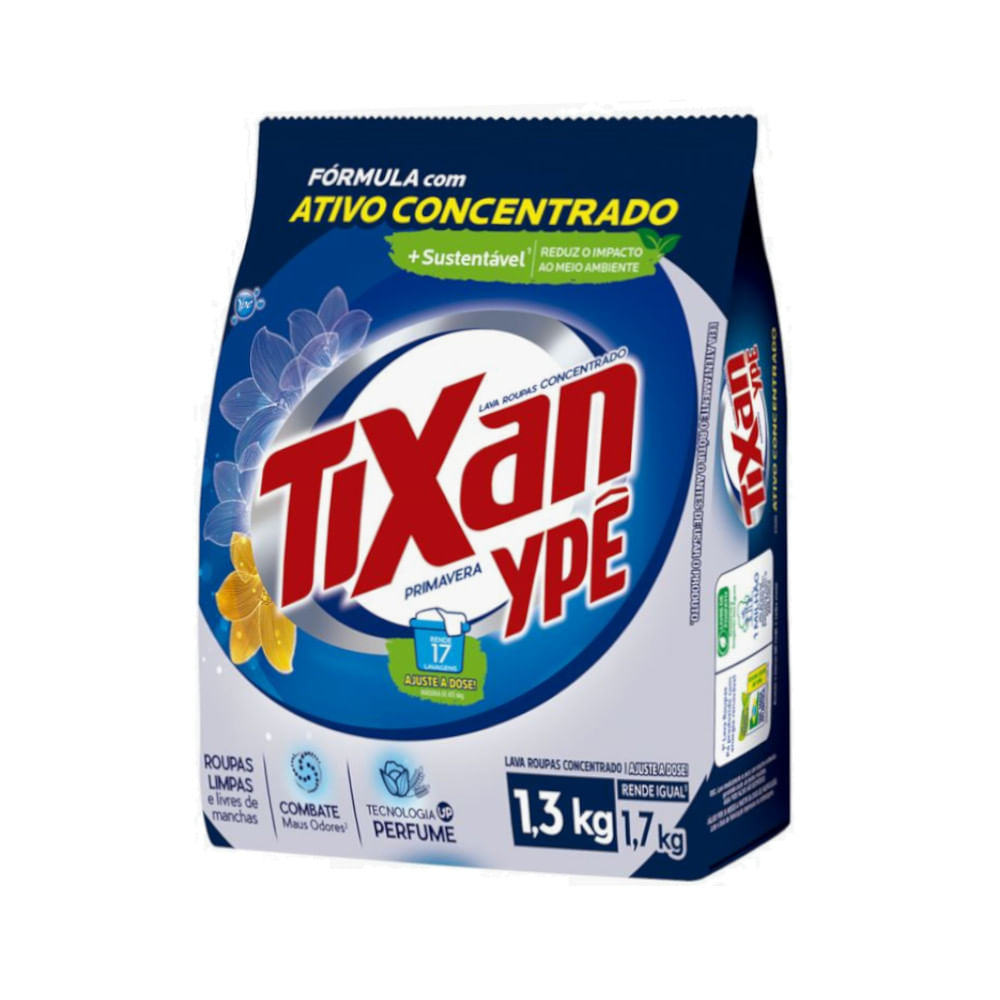 Sabão Pó Tixan Ypê Primavera 1,3KG SC