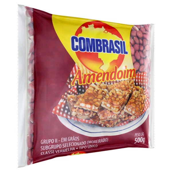 Encontraproduto.com.br - Amendoim Único Combrasil Pacote 500g