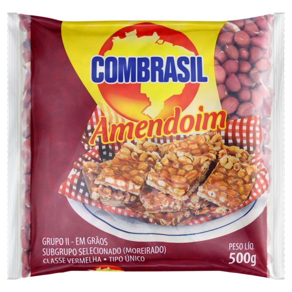 Encontraproduto.com.br - Amendoim Único Combrasil Pacote 500g
