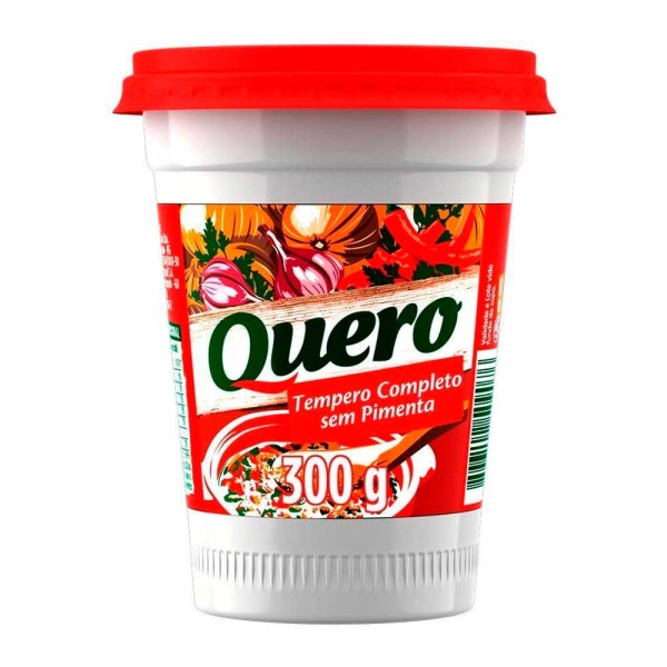 Tempero Completo c/ Pimenta 300g - Quero