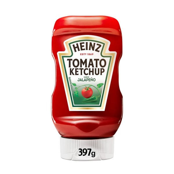 Encontraproduto.com.br - Ketchup Heinz Jalapeño 397 g