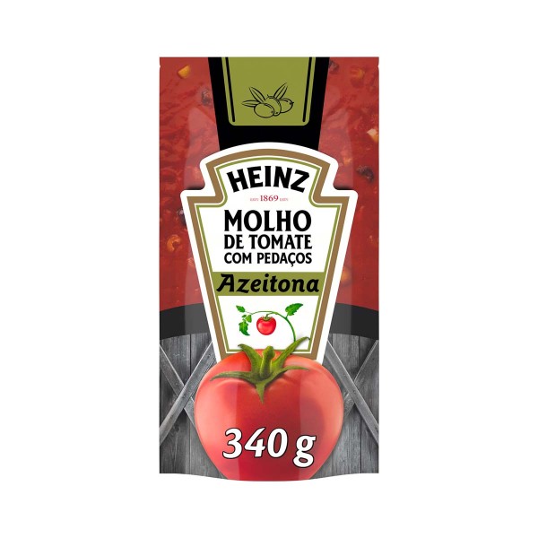 Encontraproduto.com.br - Molho de Tomate Heinz Azeitona 340 g