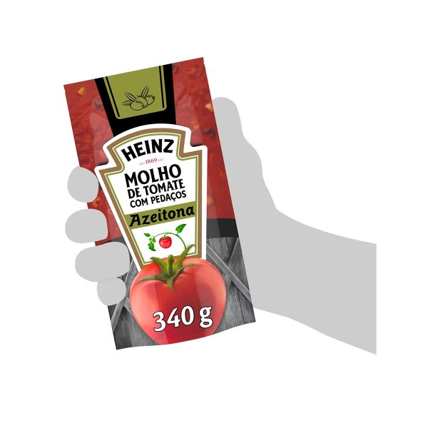 Encontraproduto.com.br - Molho de Tomate Heinz Azeitona 340 g