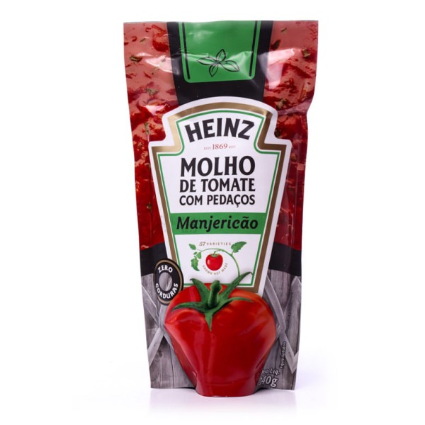 Encontraproduto.com.br - Molho de Tomate Heinz Manjericão 340 g