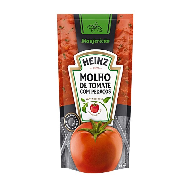 Encontraproduto.com.br - Molho de Tomate Heinz Manjericão 340 g