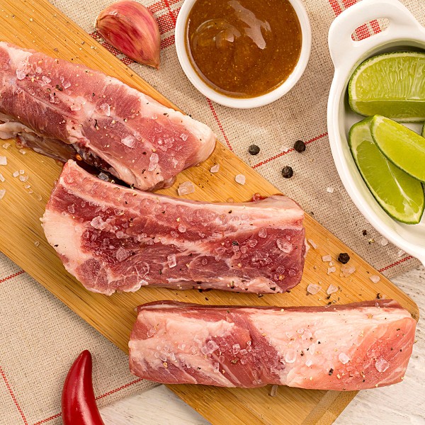Encontraproduto.com.br - Costela Suína Congelada com Osso Wessel Premium 400g