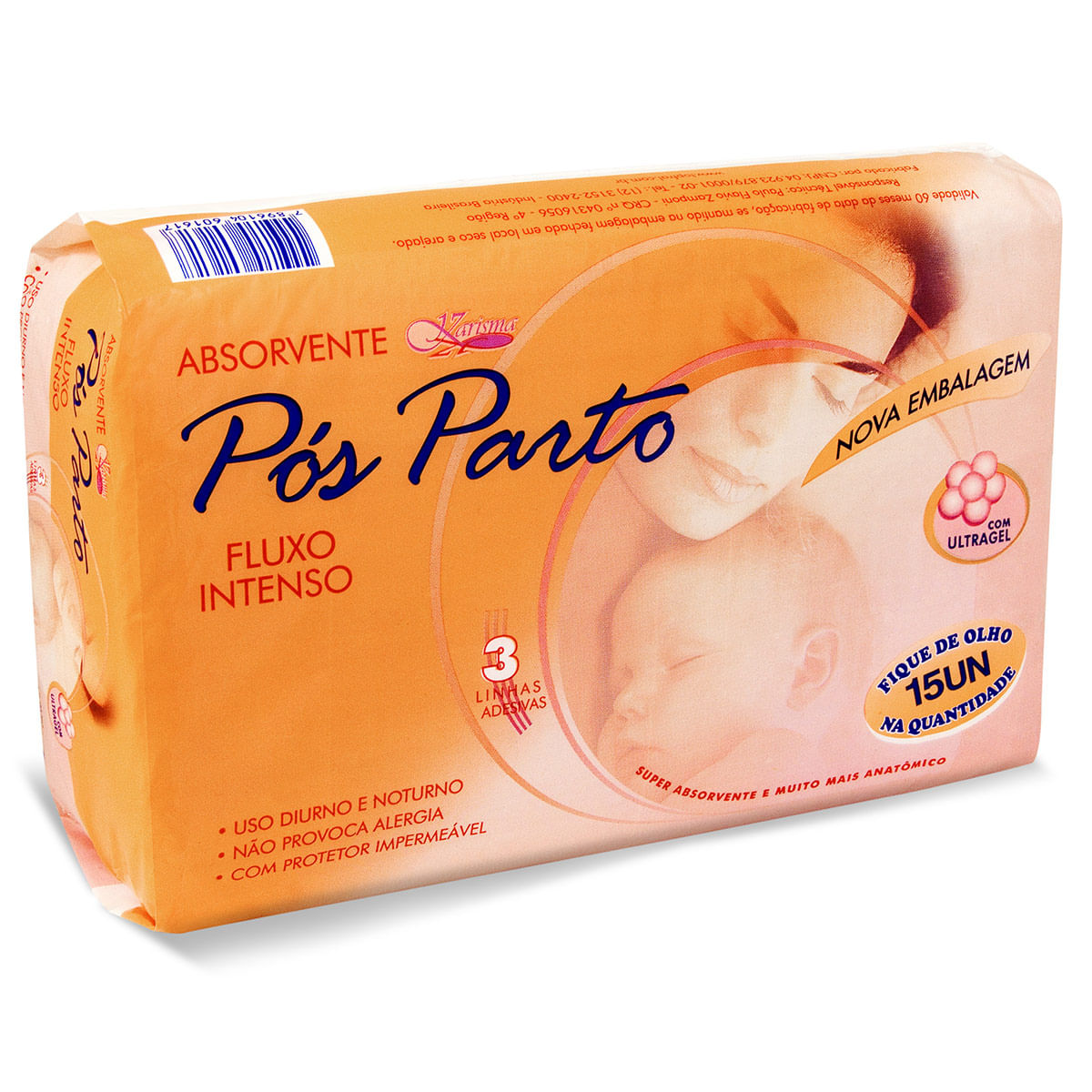 Absorvente Karisma Pós Parto com 15 Unidades