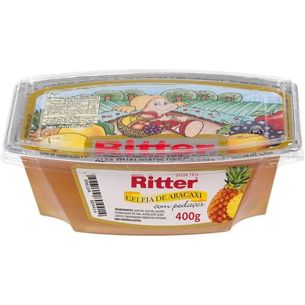 Encontraproduto.com.br - Geleia de Abacaxi Ritter 400g