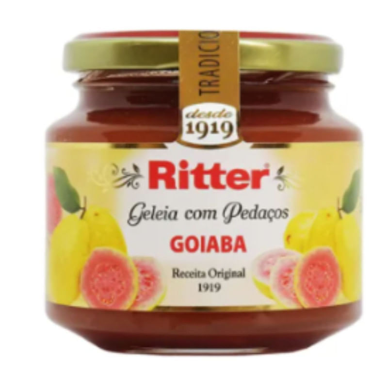 Encontraproduto.com.br - Geleia com Pedaços de Goiaba Ritter 310g