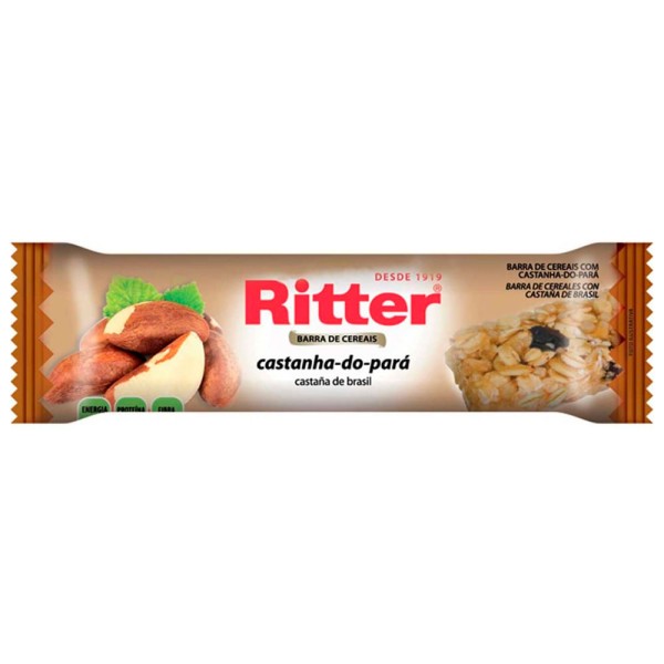 Barra de Cereal Riter Castanha/Passas 22g