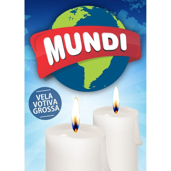 Vela Votiva Mundi Grossa 300G