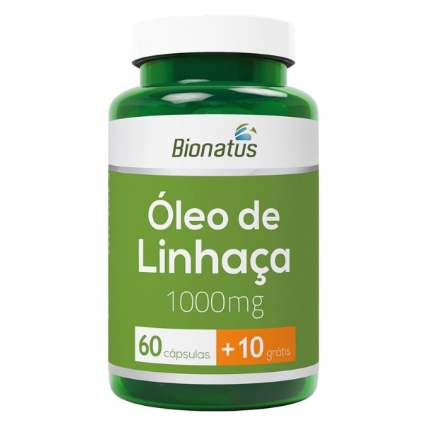 Encontraproduto.com.br - Óleo de Linhaça Bionatus 1000mg | Com 70 Cápsulas