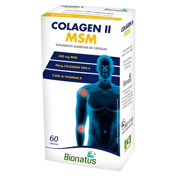 Encontraproduto.com.br - Colágeno Li Msm Bionatus | Com 60 Cápsulas