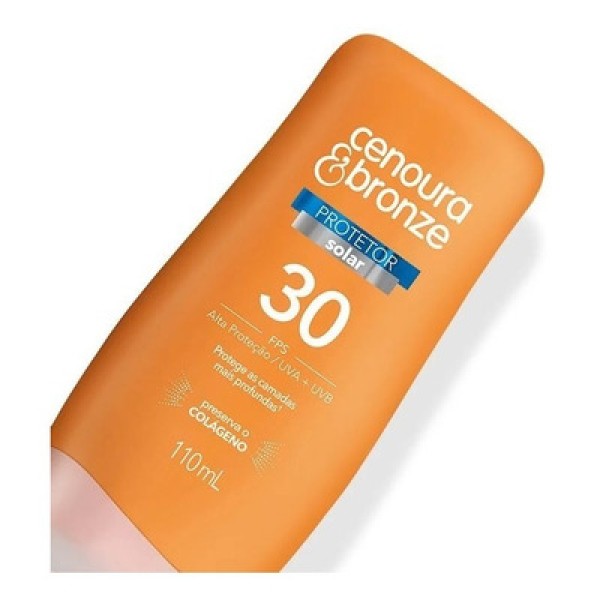 Encontraproduto.com.br - Protetor Solar Corporal Cenoura & Bronze FPS 30 com 110ml